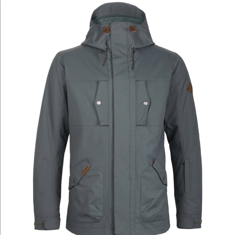 DAKINE Mens Garrison Snowboard Jacket Balsam Green